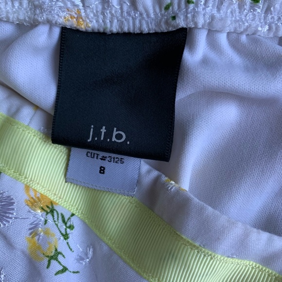 JTB White floral embroidered spring dress! - Picture 5 of 8